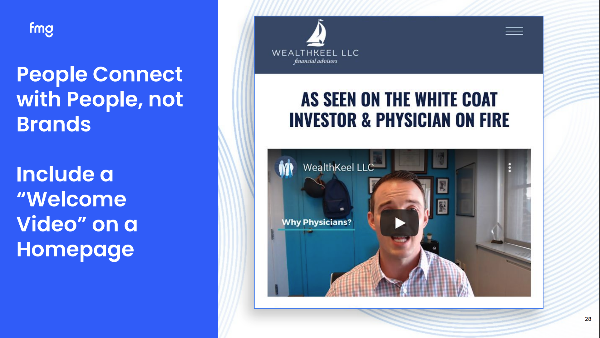 Did You Know - Connect with People and Not Brands Slide