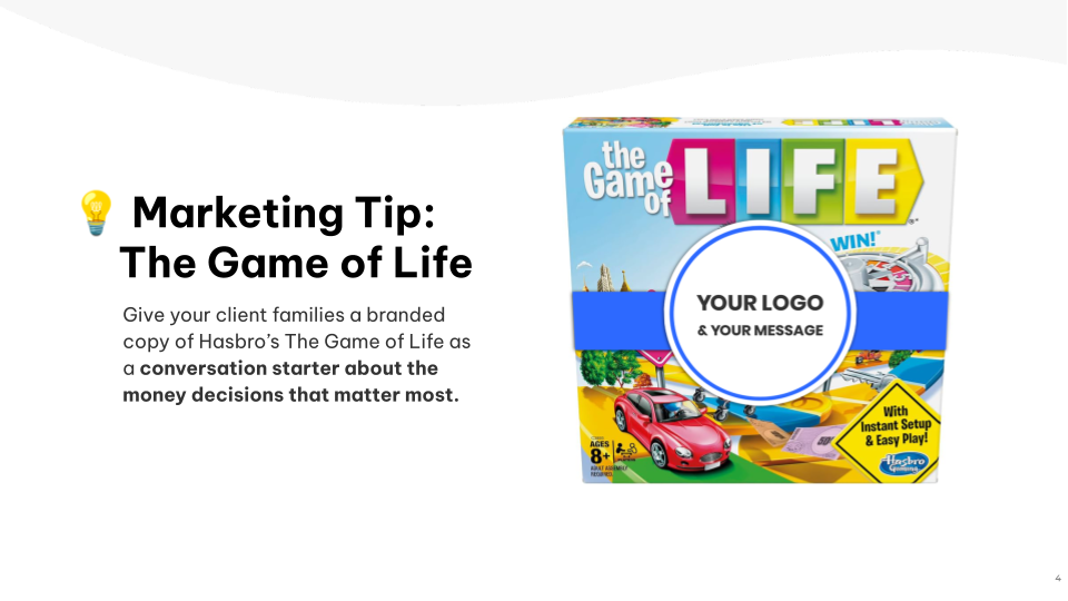 Host a Game of Life Event to Make a Lasting Impression on Next-Gen Clients [20:37]