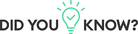 Did You Know - Logo with Lightbulb