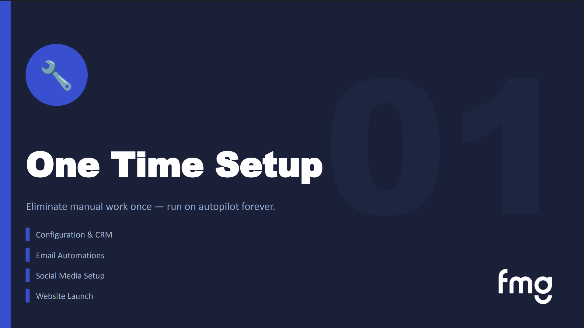 Did You Know - One Time Setup Slide